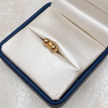 Topos Bola Lisa Oro amarillo 18k 0,48 Gr / 4,08 mm