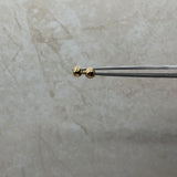 Topos Bola Lisa Oro amarillo 18k 0,48 Gr / 4,08 mm