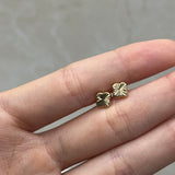 Topos VC Diamantado Oro amarillo 18k 0,60 Gr / 1,34 mm