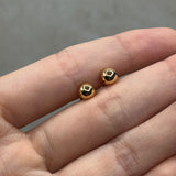 Topos Bola Lisa Oro amarillo 18k 0,48 Gr / 4,08 mm