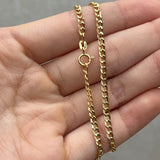 Cadena It Cubana Oro amarillo 18k 2,23 Gr / 0,95 mm / 45 Cm