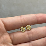 Topos Virgen de GuadalupeOro amarillo 18k 0,74 Gr / 1,23 mm
