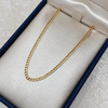 Cadena It Cubana Oro amarillo 18k 2,32 Gr / 0,71 mm / 60 Cm
