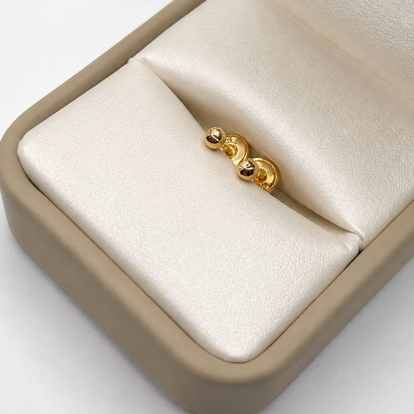 Topos Bola Diamantada Oro amarillo 18k 0,45 Gr / 3,00 mm