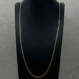 Cadena It Cubana Oro amarillo 18k 2,32 Gr / 0,71 mm / 60 Cm