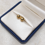 Topos Bola Lisa Oro amarillo 18k 0,77 Gr / 6,96 mm