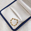 Anillo GC Diamantado Oro amarillo 18k / Talla 8 / 0,79 Gr / 3,16 mm