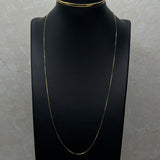 Cadena It Veneciana Oro amarillo 18k 0,81 Gr / 0,42 mm / 45 Cm