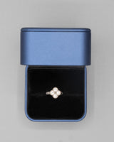 Anillo De Plata Trebol PTLB323