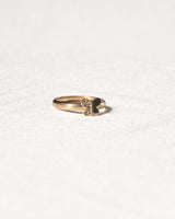 Anillo Mariposa Oro amarillo 18k / Talla 6 / 1,07 Gr