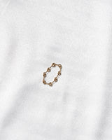 Anillo GC Oro amarillo 18k / Talla 12 / 0,66 Gr