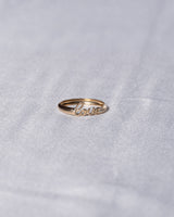 Anillo Love Oro amarillo 18k / Talla 6 / 0,89 Gr