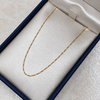Cadena It Mini 3x1 Oro amarillo 18k 1,04 Gr / 0,50 mm / 45 Cm