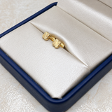 Topos VC Diamantado Oro amarillo 18k 0,60 Gr / 1,34 mm