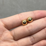 Topos Bola Lisa Oro amarillo 18k 0,77 Gr / 6,96 mm