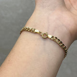 Pulso It Cubano Oro amarillo 18k 2,47 Gr / 1,37 mm / 19,5 Cm