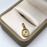 Dije Letra L Oro amarillo 18k 0,67 Gr / 2,08 mm / 1,8 Cm