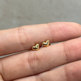 Topos Mini Corazón Inflado Oro amarillo 18k 0,49 Gr / 2,80 mm