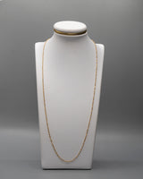 Cadena Singapur Oro amarillo 18k 2,81 Gr / 1,56 mm / 60 Cm