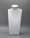 Cadena It Singapur Oro amarillo 18k 1,23 Gr / 0,7 mm / 50 Cm