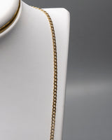 Cadena It Cubana Oro amarillo 18k 5,94 Gr / 4 mm / 60 Cm