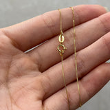 Cadena It Veneciana Oro amarillo 18k 0,81 Gr / 0,42 mm / 45 Cm