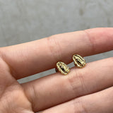 Topos Virgen de Guadalupe Silueta Oro amarillo 18k 0,64 Gr / 1,17 mm