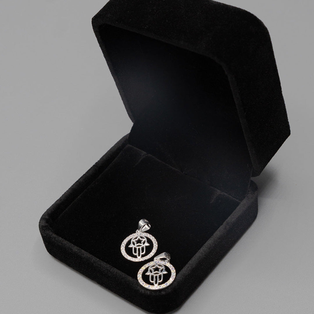 Dije De Plata Mano Hamsa PTLB284