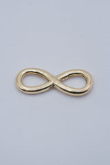 Herraje infinito oro amarillo 18k 0,77 gr / 2 cm