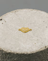 Herraje Corazón Circon Oro amarillo 18k 0,82 Gr