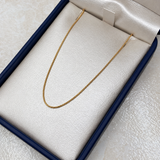 Cadena It Mini Franco Oro amarillo 18k 2,02 Gr / 1,1 mm / 50 Cm