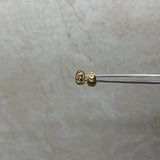 Topos Virgen de Guadalupe Silueta Oro amarillo 18k 0,68 Gr / 1,26 mm