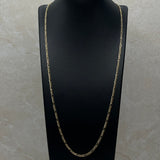 Cadena It 3x1 Oro amarillo 18k 2,59 Gr / 0,97 mm / 60 Cm