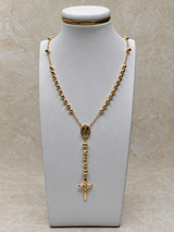 Rosario Diamantado Oro amarillo 18k 10,06 Gr / 5,00 mm / 60 Cm