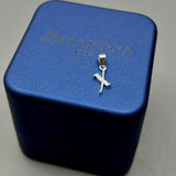 Dije De Plata Letra X PTLB270