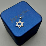 Dije De Plata Estrella De David PTLB285
