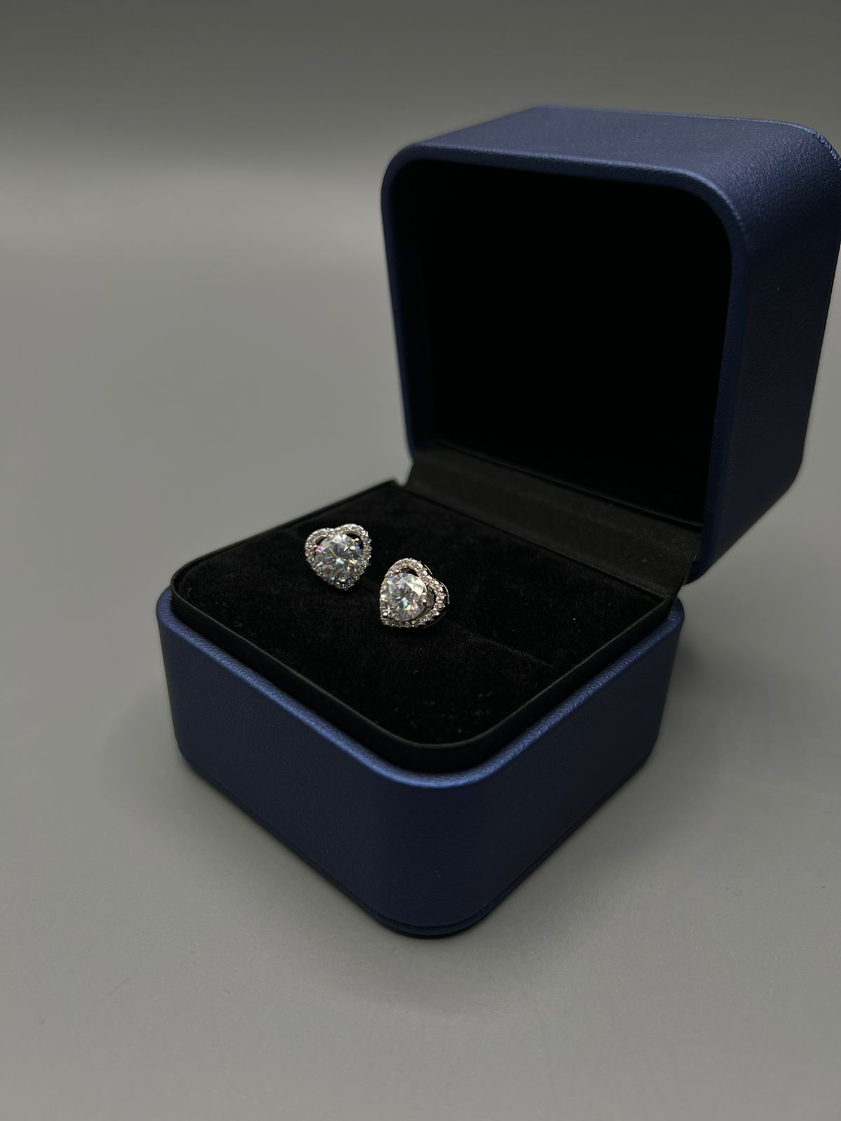 Topos De Plata De Plata Moissanita PTLB338