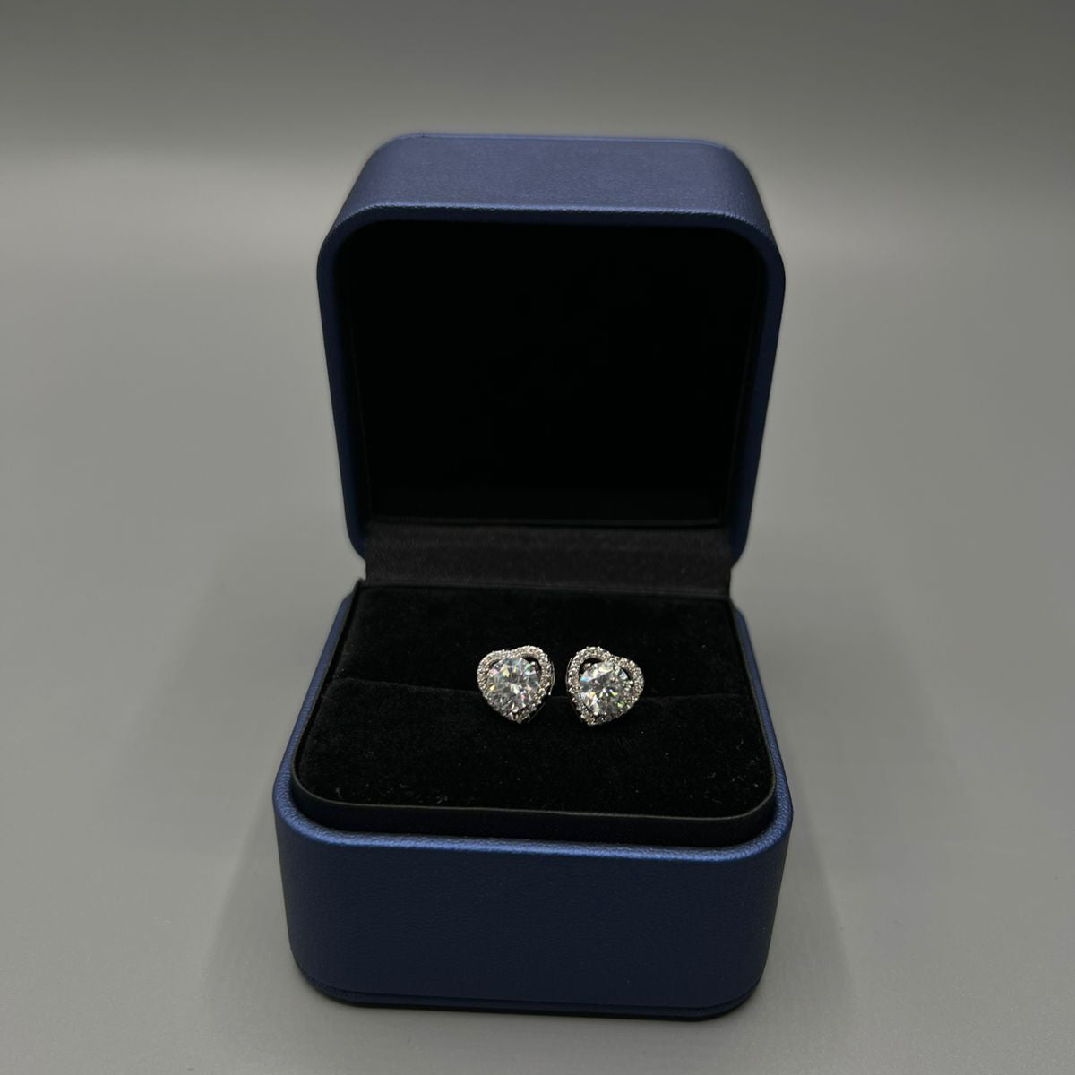 Topos De Plata De Plata Moissanita PTLB338