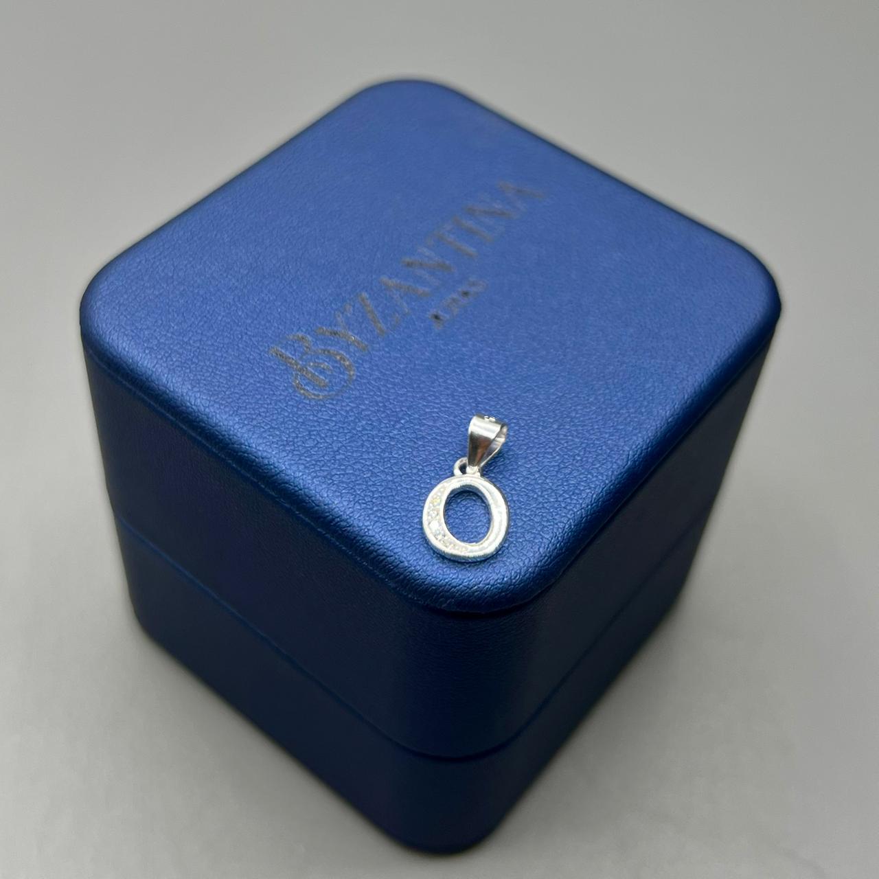 Dije De Plata Letra O PTLB271