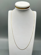 Cadena It Veneciana Oro amarillo 18k 1,07 Gr / 0,40 mm / 50 Cm