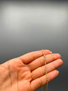 Cadena Militar Diamantada Luna Oro amarillo 18k 7,85 Gr / 1,94 mm / 60 Cm