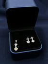 Set De Plata Trebol Circon PTLB310