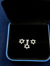 Set De Plata Estrella David PTLB261