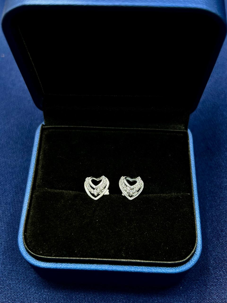 Topos De Plata De Plata Corazón Multiple PTLB254