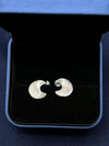 Topos De Plata Media Luna Doble PTLB253