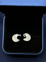 Topos De Plata Media Luna Doble PTLB253