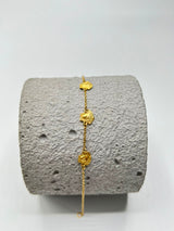 Pulso VS Oro amarillo 18k 2,09 Gr / 7,82 mm / 17 Cm Broche 0,40