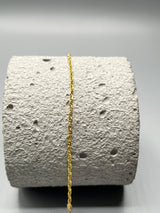 Pulso It Eslabon Marino Oro amarillo 18k 1,16 Gr / 2,43 mm / 18 Cm
