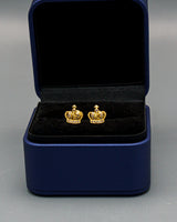 Topos Corona Circón Oro amarillo 18k 1,32 Gr / 9,36 mm