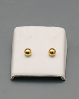 Topos Bola Lisa Oro amarillo 18k 0,46 Gr / 3,79 mm